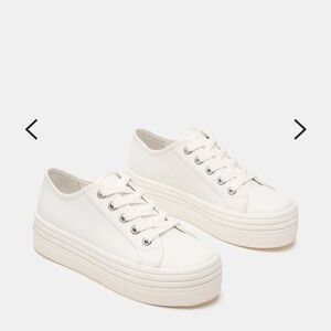 Steve Madden Bobbi White Sneakers